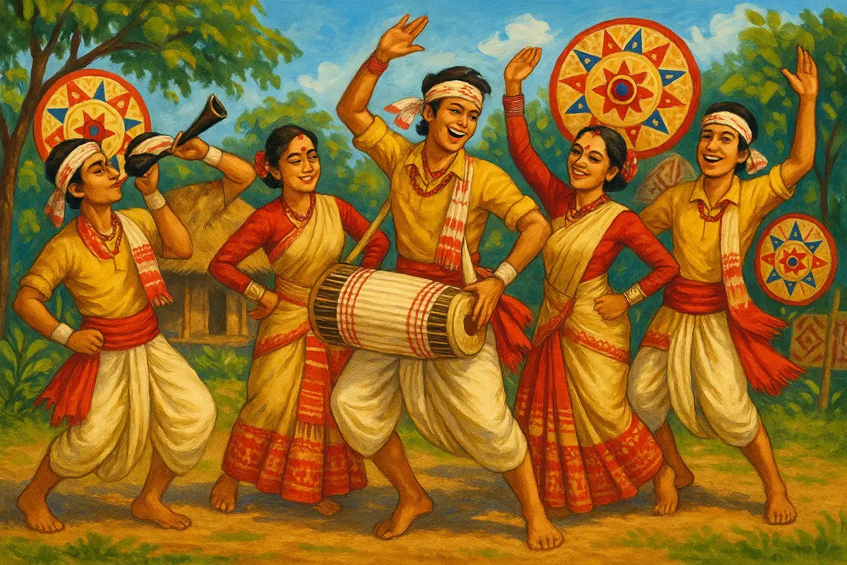 Bihu Image , Rangali Bihu