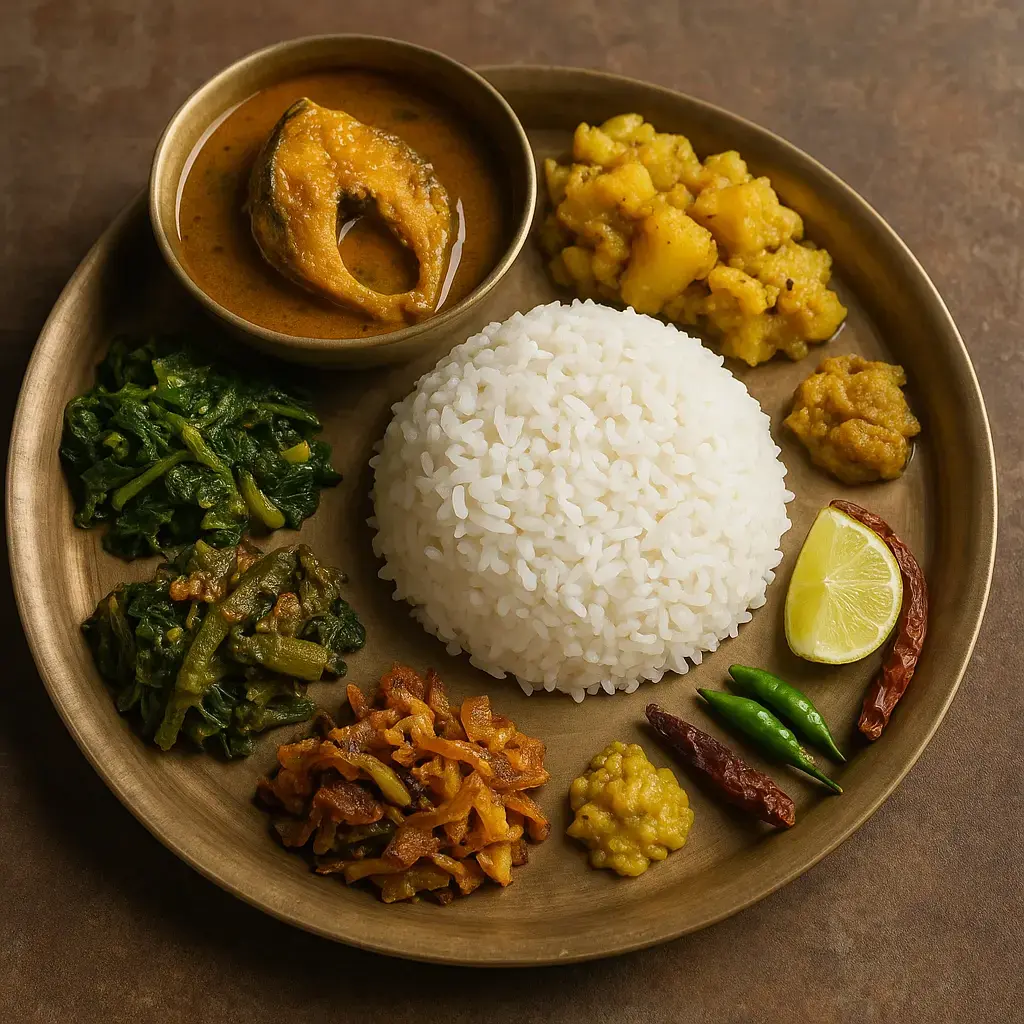 Assamese Thali