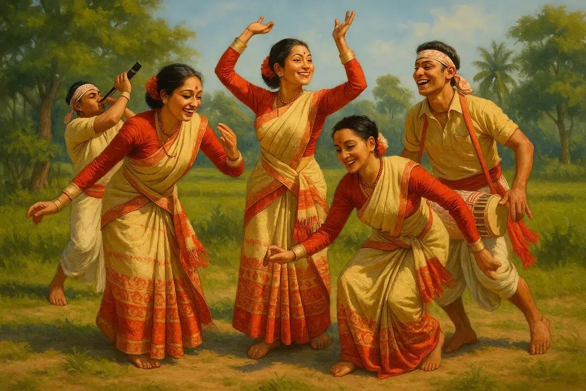 Assam View Bihu
